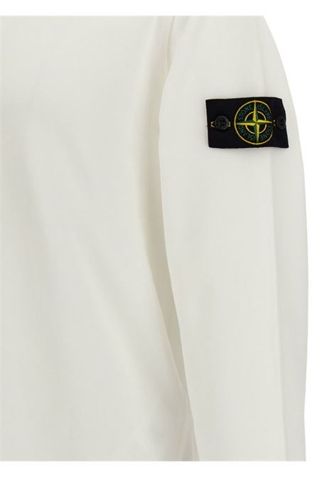 crew nek sweatshirt man ivory STONE ISLAND | K2S15 6100060 S0051V0093